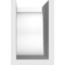 Ekena Millwork Standard Del Monte Architectural Grade PVC Rafter Tail, 4"W X 6"H X 16"L RFTP04X06X16DEL - alternate 4